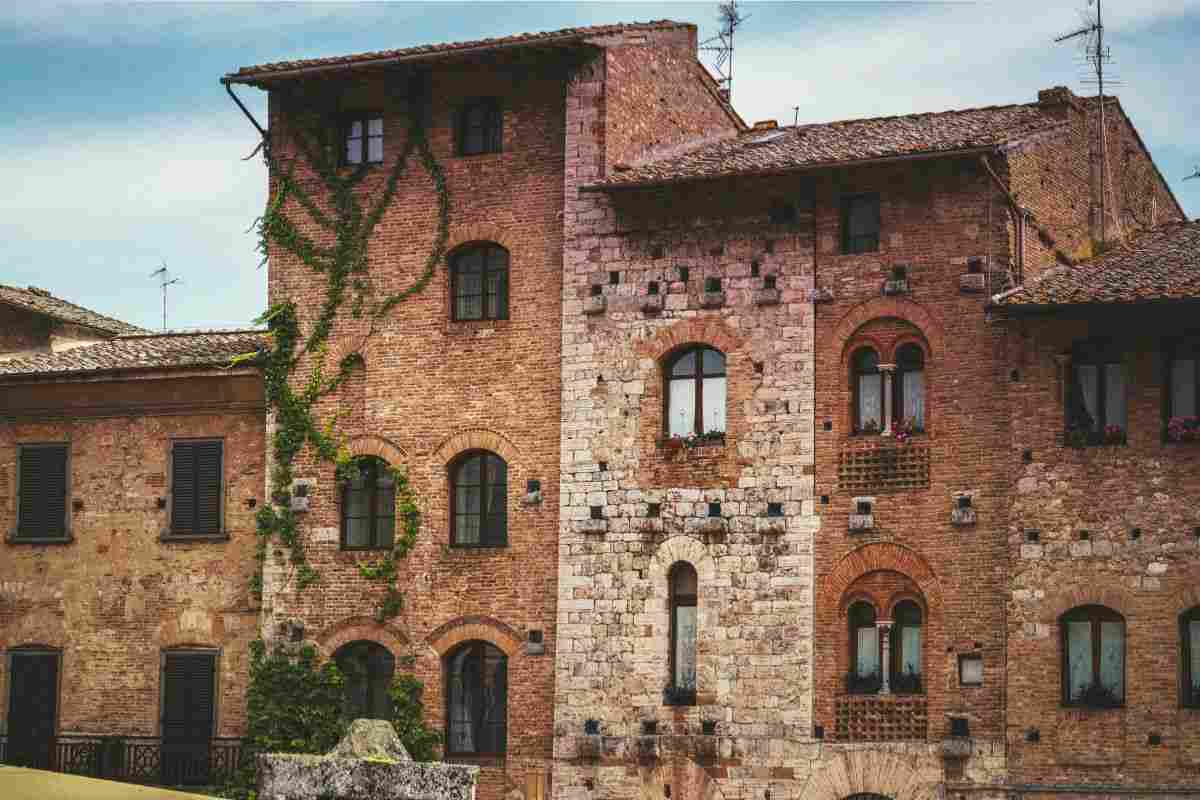 Borgo d'epoca medievale da sogno in Toscana