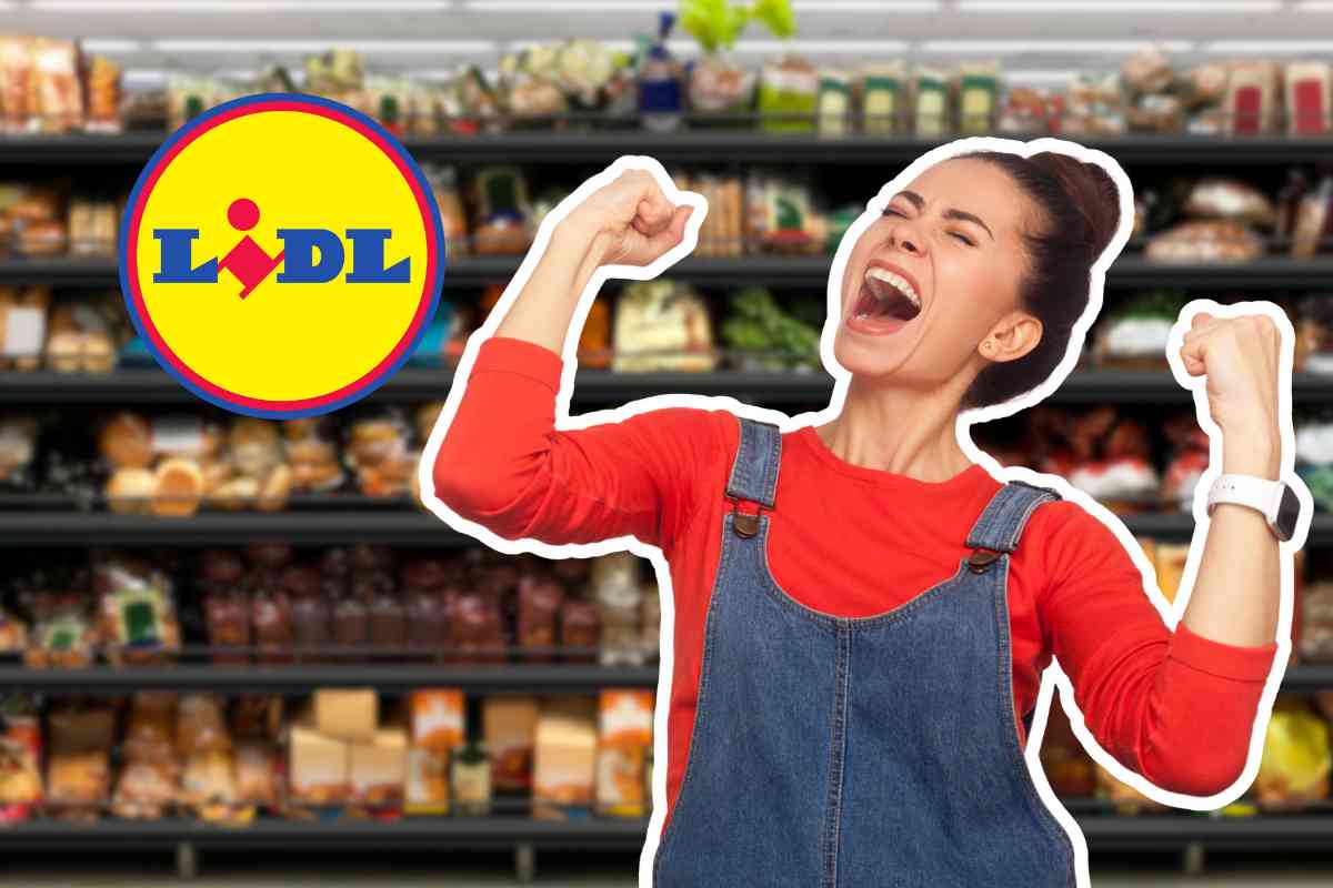 donna felice supermercato logo lidl