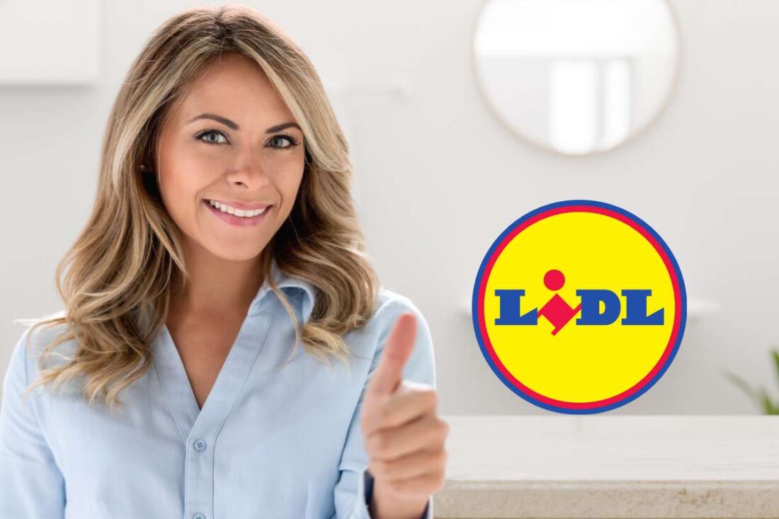 lidl logo bagno donna gesto ok