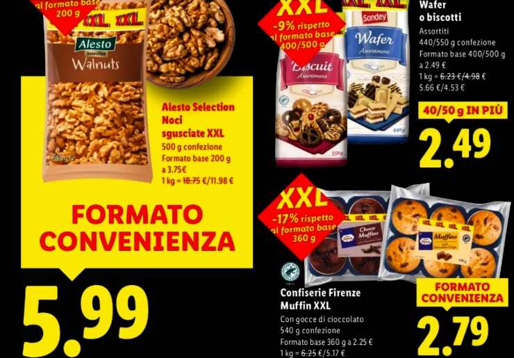 volantino lidl prodotti black week