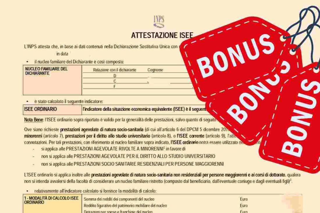 Il rinnovo dell'ISEE per non perdere i bonus