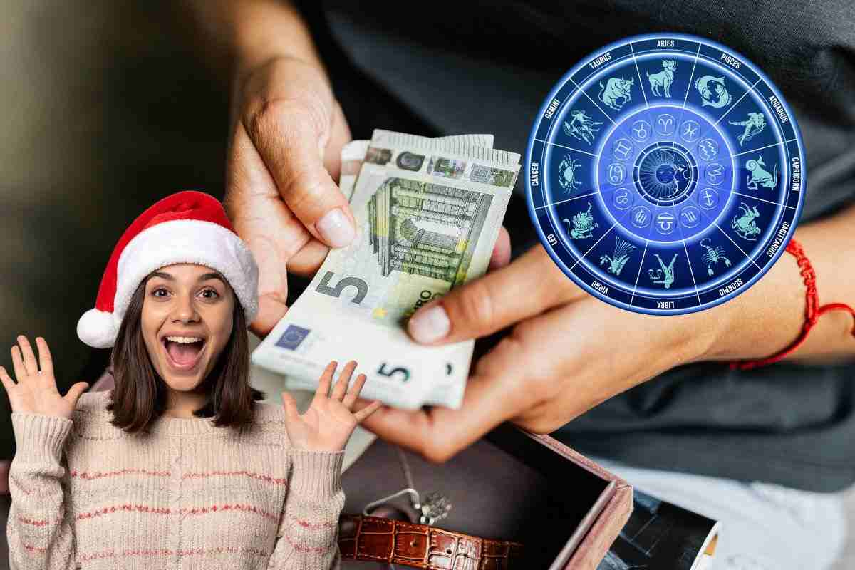 3 segni zodiacali a natale vivranno un forte momento di benessere economico