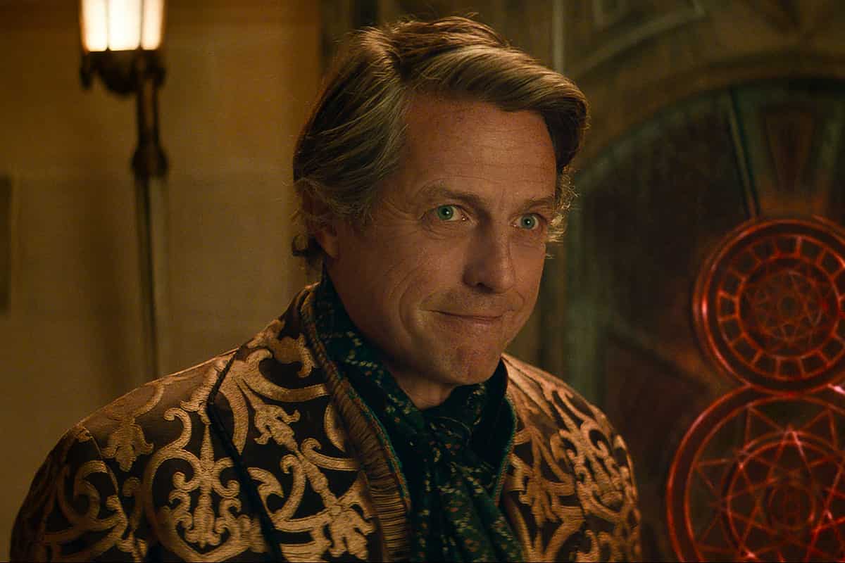 Hugh Grant nei panni del villain Forge Fitzwilliam in Dungeons & Dragons L'Onore dei Ladri